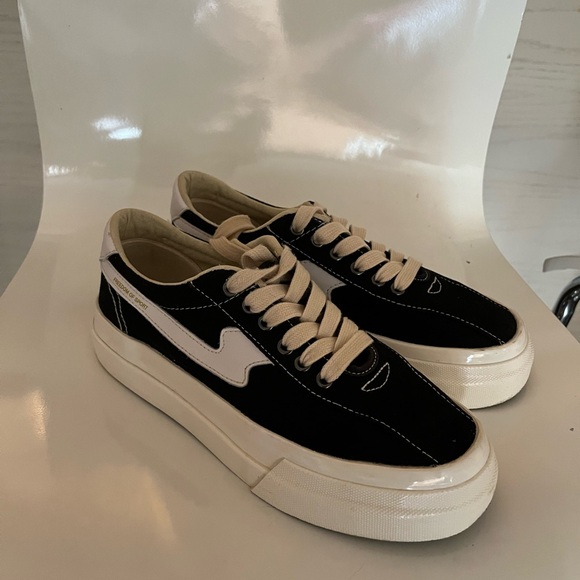 Stepney Workers Club Dellow S Strike Canvas Sneaker Size US 5 - Picture 4 of 6